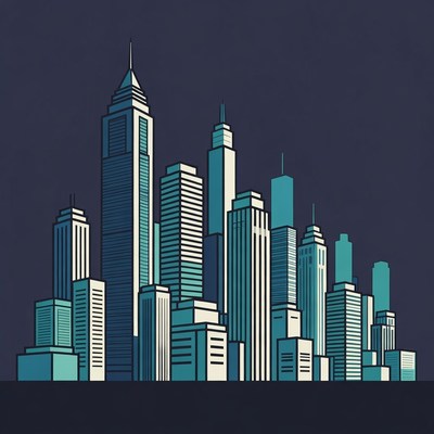City Skyline Illustration