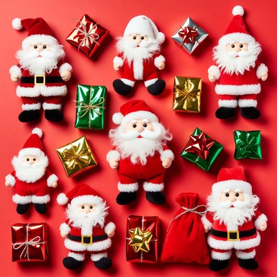 Santa Claus Toys and Christmas Gifts