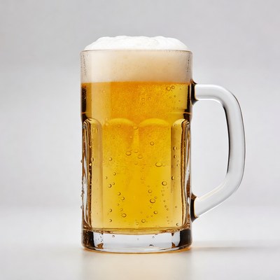 Beer Mug with Foam