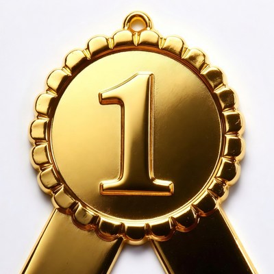 Gold First Place Medal