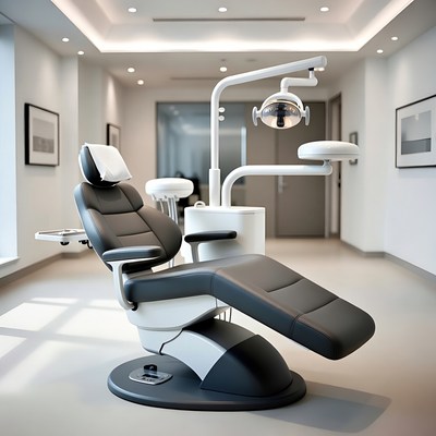 Modern Dental Chair in Clinic