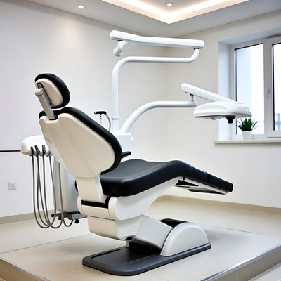 Modern Empty Dental Chair