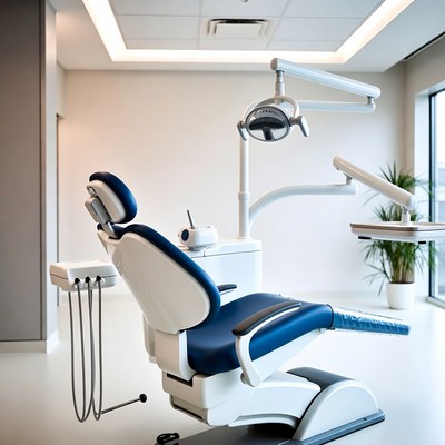 Modern Dental Chair in Clinic