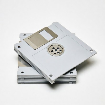 Stack of Floppy Disks