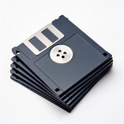 Stack of Floppy Disks