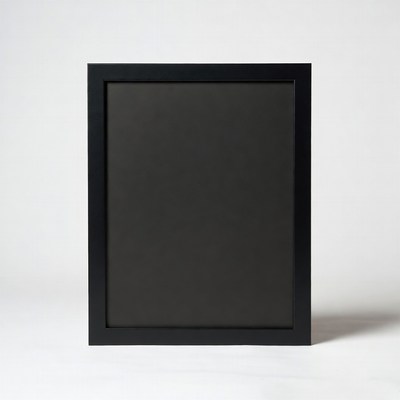 Black Picture Frame Empty