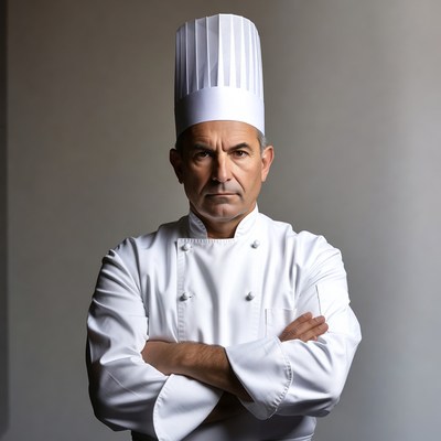 Chef with arms crossed