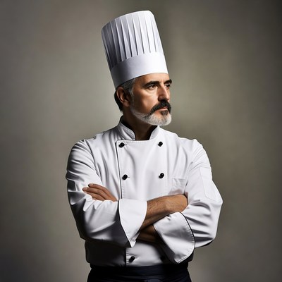 Chef with arms crossed