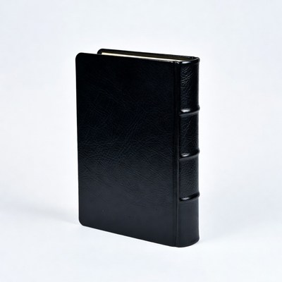 Black Leather Bound Book