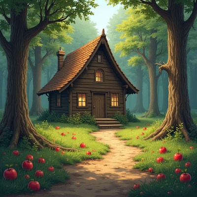 Fairy Tale Cottage in Enchanted Forest