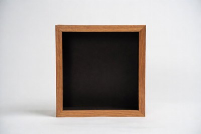 Empty Wooden Picture Frame