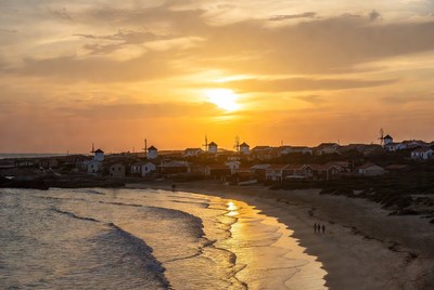 Windmills at Sunset Beach