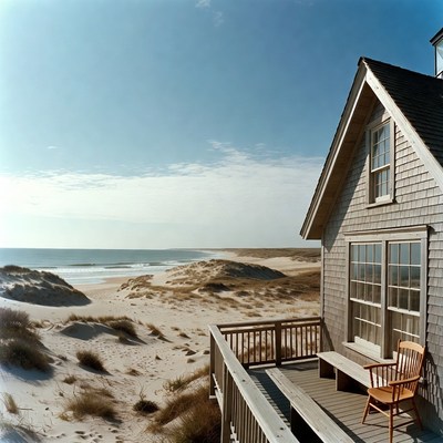 Beach House on Sandy Dunes Deck
