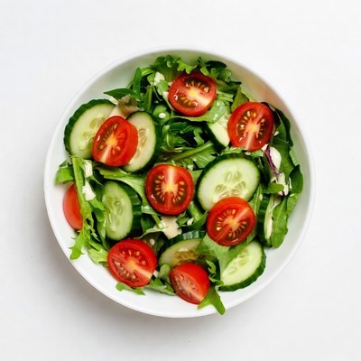 Fresh Tomato Cucumber Salad