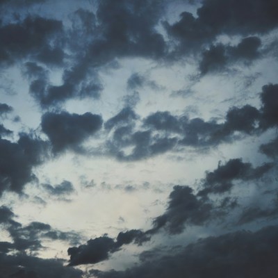 Dark Stormy Clouds in Sky