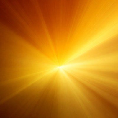 Radiant Yellow Sunburst Background