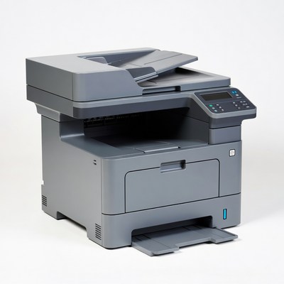 Gray Multifunction Laser Printer