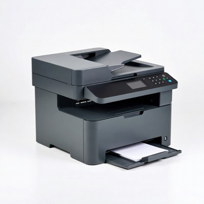 Modern Black Multifunction Printer