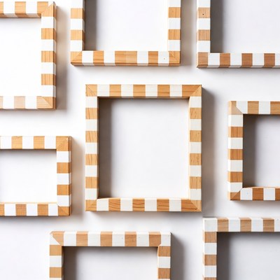 White Wooden Picture Frames