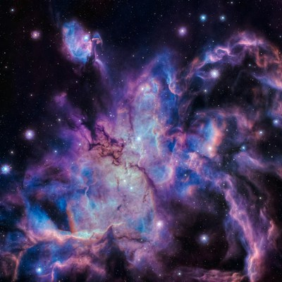 Vibrant Horsehead Nebula in Space