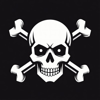 Skull and Crossbones Symbol