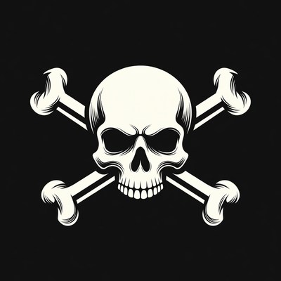 Skull and Crossbones Symbol