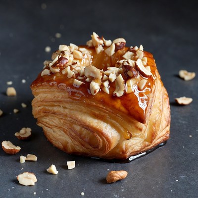 Pecan Pastry with Glaze
