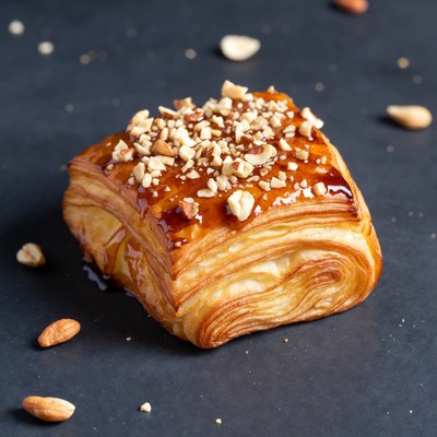 Caramel Pecan Croissant Pastry