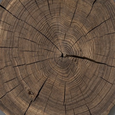 Tree Trunk Cross Section