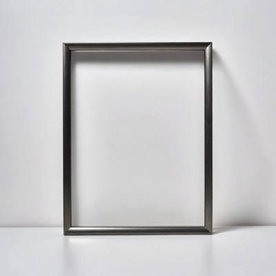 Empty Black Picture Frame