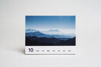 Mountain Landscape Calendar Page 10