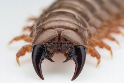 Close-up Centipede Head