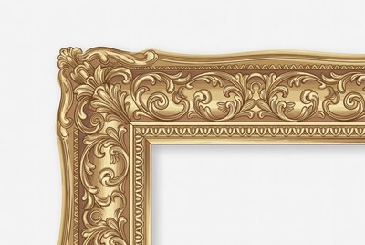 Ornate Gold Picture Frame