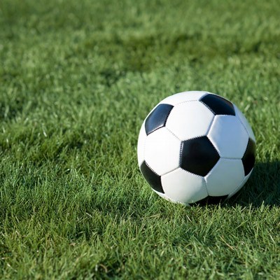 Soccer Ball on Green Grass