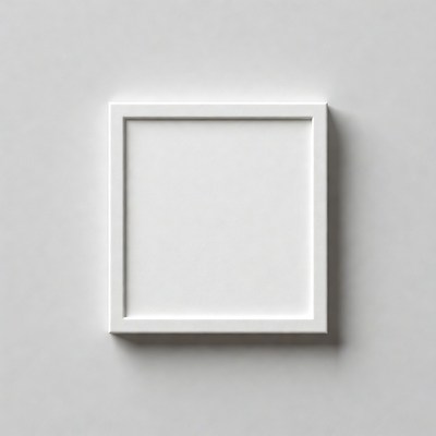 White Square Picture Frame