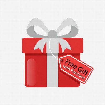 Red Gift Box Free with Purchase