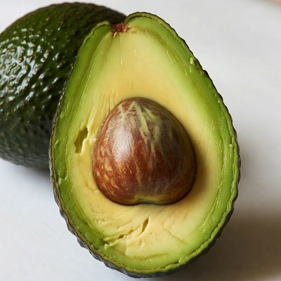 Sliced Avocado with Pit