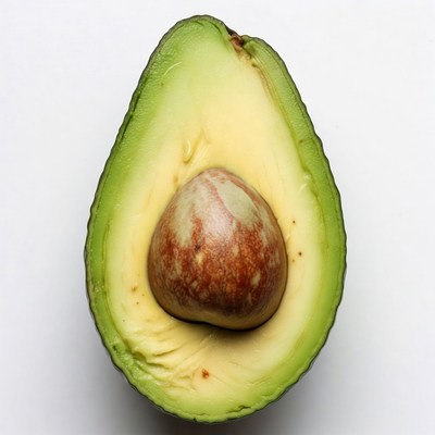 Sliced Avocado with Pit