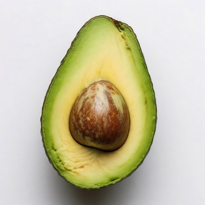 Sliced Avocado with Pit