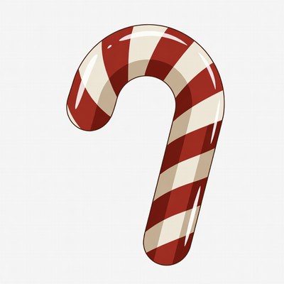 Red White Candy Cane