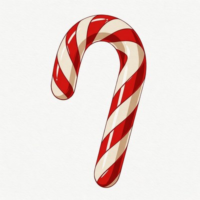 Red White Candy Cane