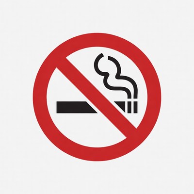 No Smoking Symbol Sign