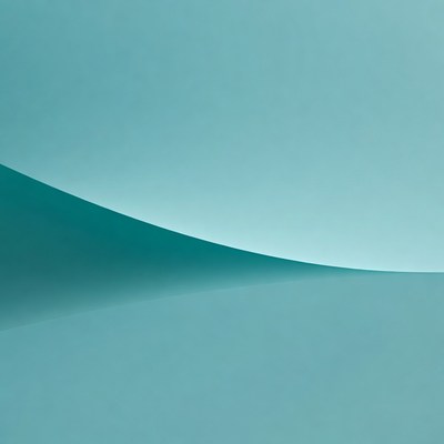Abstract teal wavy gradient background