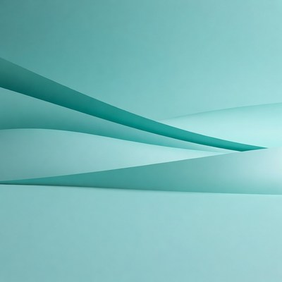 Abstract teal wavy background