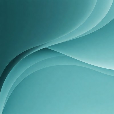 Abstract teal wavy lines background