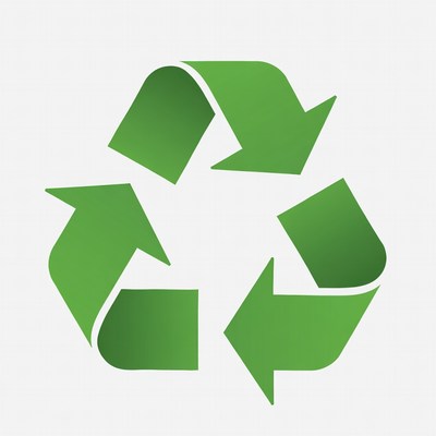 Green Recycling Symbol