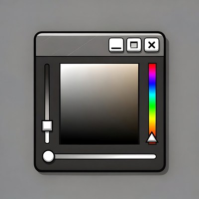Color Picker UI Icon