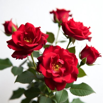 Bouquet of red roses