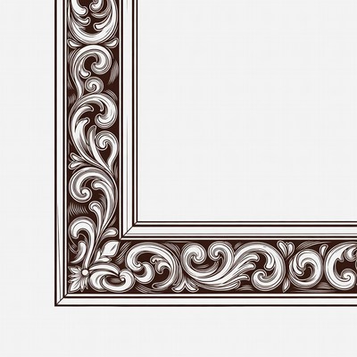 Ornate Vintage Picture Frame