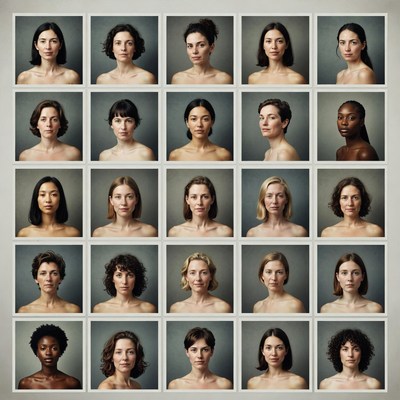 Grid of Diverse Women Headshots